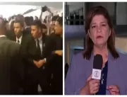 Repórter da Globo é agredida após entrevista colet
