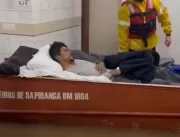 Vídeo: Ciclone causa estragos, morte e deixa 5 des