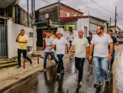 Cícero Lucena entrega asfalto da ligação viária en
