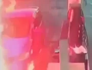 IMAGEM FORTE: Vídeo mostra momento em que carro ex