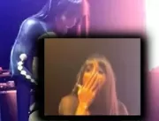 Funkeira simula sexo oral no palco durante show e 