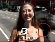 POR POUCO: Repórter da Globo sofre tentativa de as