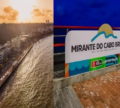 Mirante do Cabo Branco é inaugurado em João Pessoa