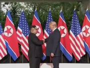 Trump e Kim Jong Un assinam acordo histórico por d