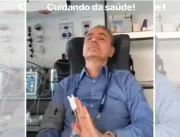 Narrador da Globo é hospitalizado com crise de hip