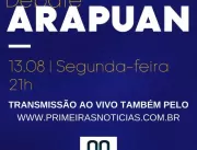 ASSISTA O DEBATE DA TV ARAPUAN: Lucélio e Maranhão