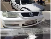 Badidos armados tentam assaltar carro de funerária