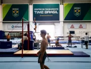 Ginastas brasileiros iniciam treinamento de olho e