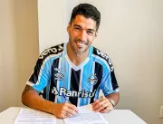 Grêmio anuncia contratação de Luis Suárez até deze