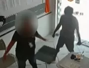 Homem armado com duas facas invade autoescola em S