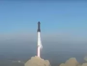 Foguete Starship, da SpaceX, explode 4 minutos apó