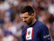 Messi é suspenso pelo Paris Saint-Germain por ausê