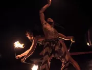 Projeto Triskle leva a arte circense do fogo para 