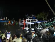 22 pessoas morreram após um barco turístico virar 