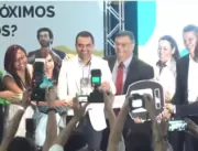 Ministro Flávio Dino entrega armamentos e viaturas