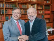 Lula e presidente da Colômbia se reúnem para discu