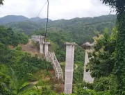 Ponte em construção desaba e mata 26 trabalhadores