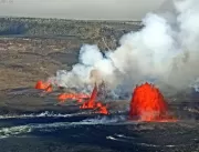 Vulcão Kilauea entra em erupção pela terceira vez 