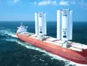 Navio cargueiro movido a vento pode mudar a tecnol