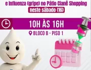 Pátio Cianê Shopping convida região para a campanh