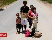 Venezuelanos que fugiram recebem asilo político na