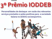 3° Edição do Prêmio IODDEB homenageia personalidad