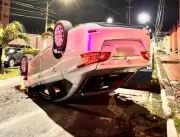 Motorista morre após capotamento de carro em Nova 