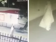 Ladrão fantasma invade prédio e furta bicicleta em