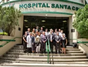Comitiva da JICA visita Hospital Santa Cruz