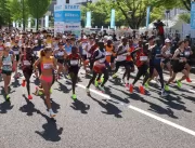 Africanos dominam meia maratona de Gifu, no Japão