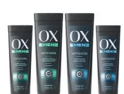 OX lança linha masculina com produtos anticaspa e 