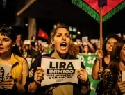 Manifestantes fazem ato na paulista contra PL anti