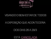 Shopping Garden Sul cancela Exposição de Orquídeas