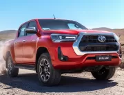 Próxima geração da Toyota Hilux pode receber motor