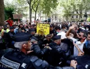 Milhares de pessoas protestam na França contra res