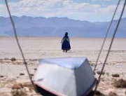 Lago seca na Bolívia e cientistas temem que nunca 