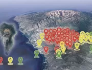 Vulcão capaz de gerar tsunami na Bahia e devastar 