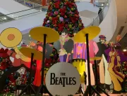 Os Beatles inspiram decoração de Natal inédita no 