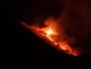 Vulcão espanhol tem novo fluxo de lava a preocupa 