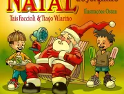 Menino de 8 anos lança livro sobre o Natal, em par