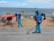 Limpurb realiza limpeza diária em praias de Salvad