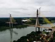 Segunda ponte entre Brasil e Paraguai tem 84% da o
