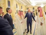 Biden se encontra com príncipe da Arábia Saudita e