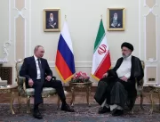 Putin se encontra com o presidente do Irã e da Tur
