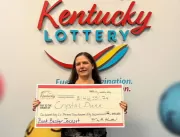Americana ganha US$ 146 mil na loteria e compartil