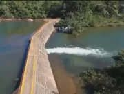 Rompimento de barreira no Rio Araguari causa probl