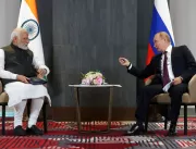 Modi, da Índia, critica Putin em público: A era de