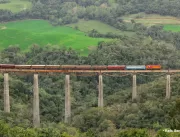Passeio de trem no Rio Grande do Sul leva turista 