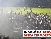 Tragédia em estádio de futebol na Indonésia tem ao
