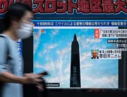 ​​Coreia do Norte testa míssil sobre Japão, que pe